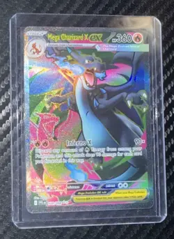 Pokemon Phantasmal Flames Mega Charizard X EX 109/094 Ultra Rare Full Art Holo … - Image 1