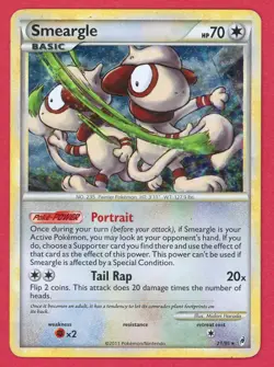 SMEARGLE 21/95 HOLO RARE CALL OF LEGENDS POKEMON MP - Image 1