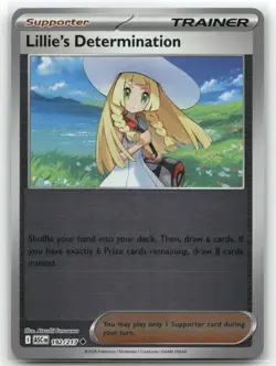 Lillie's Determination 192/217 Reverse Holo Ascended Heroes Trainer Pokemon TCG - Image 1