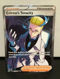 Colress's Tenacity 087/064 Pokemon Shrouded Fable Full Art Double Rare - Image 1