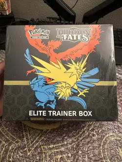 Pokemon Company Intl Hidden Fates Elite Trainer Box ETB English 2019 65 Cards - Image 1
