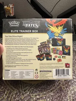 Pokemon Company Intl Hidden Fates Elite Trainer Box ETB English 2019 65 Cards - Image 3
