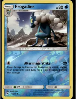 Pokemon Frogadier 52/214 Unbroken Bonds Reverse Holo Uncommon - Image 1