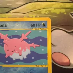 Corsola 102/165 Common Pokemon Expedition Base Set Regular LP - Image 2