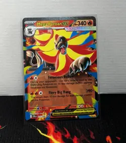 Pokemon TCG Mega Pyroar EX, Chaos Rising 015/086, NM - Image 1