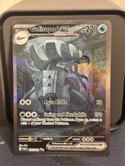 The Pokemon Company Golisopod ex #246/182 SV04 Paradox Rift SIR Holo English - Image 1