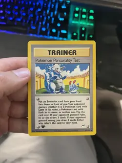 Pokemon Personality Test 102/105 - Neo Destiny 1st Edition - Image 1