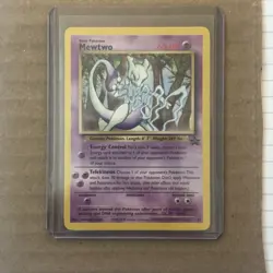 2000 Pokemon - Mewtwo Black Star Promo WOTC #12 NM - Image 1