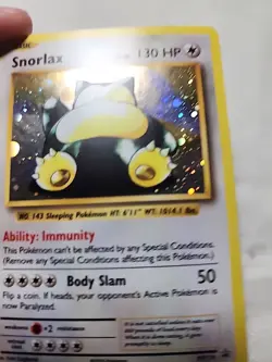 2016 Pokemon TCG Snorlax XY179 Promo Holo - Image 3