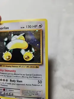2016 Pokemon TCG Snorlax XY179 Promo Holo - Image 4
