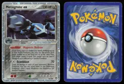 Metagross ex 95/108 Holo EX Rare Power Keepers Pokemon English HP/DMG - Image 3