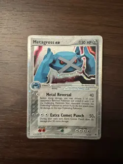 Pokemon Metagross ex 95/101 EX Hidden Legends Holo Rare 2004 *Read Description* - Image 1