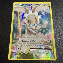 POKEMON MAGEARNA XY186 XY PROMO TCG LP ERROR MISCUT - Image 1