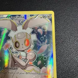 POKEMON MAGEARNA XY186 XY PROMO TCG LP ERROR MISCUT - Image 3