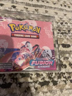 Pokemon Fusion Strike Booster Box Brand New & Factory Sealed in Acrylic case - Image 2
