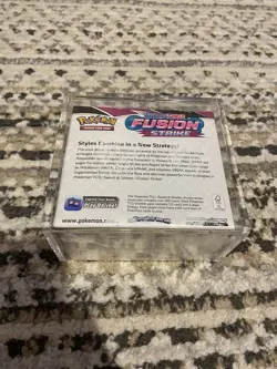 Pokemon Fusion Strike Booster Box Brand New & Factory Sealed in Acrylic case - Image 4