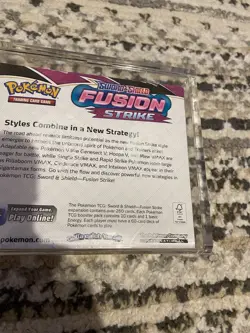 Pokemon Fusion Strike Booster Box Brand New & Factory Sealed in Acrylic case - Image 5
