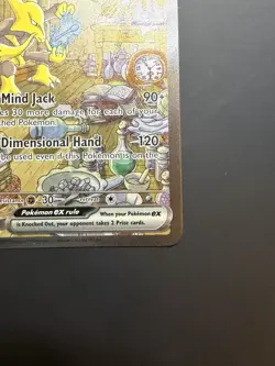 2023 Pokemon TCG Scarlet & Violet 151 Alakazam EX #201 Special Illustration Rare - Image 4