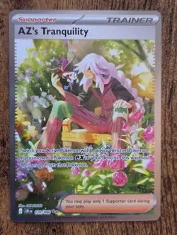 AZ's Tranquility 120/086 Special Illustration Rare ME04: Chaos Rising Pokemon NM - Image 1