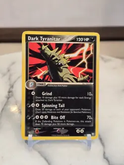 Pokemon TCG Dark Tyranitar 19/109 Team Rocket Returns Rare Pokemon TCG LP - Image 1
