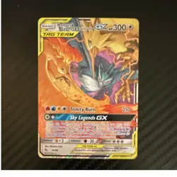 Pokemon TCG Moltres & Zapdos & Articuno GX 44/68 Hidden Fates TAG TEAM Holo - Image 1
