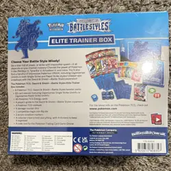 Pokemon TCG Battle Styles Elite Trainer Box Urshifu English 2021 - Image 2