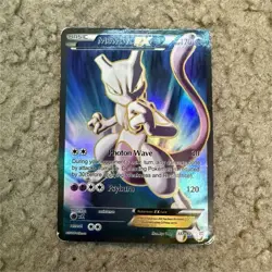 Pokemon Company Mewtwo EX 157/162 BREAKthrough Ultra Rare Holo Full Art - Image 1