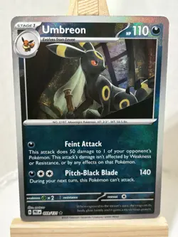 Umbreon (Poke Ball Pattern) 059/131 Holo Rare Prismatic Evolutions Pokemon NM - Image 1
