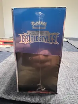Sealed Pokemon Sword & Shield Battle Styles Elite Trainer Box Blue New - Image 4