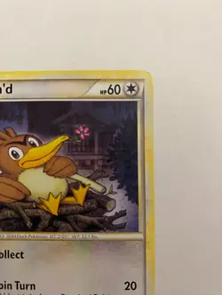 Farfetch'd HeartGold SoulSilver 19/123 LP Pokemon Non Holo Rare - Image 2