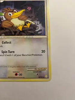 Farfetch'd HeartGold SoulSilver 19/123 LP Pokemon Non Holo Rare - Image 3
