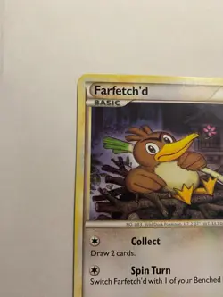 Farfetch'd HeartGold SoulSilver 19/123 LP Pokemon Non Holo Rare - Image 5
