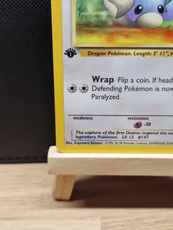 Pokemon 2000 WOTC 1st Edition Team Rocket Dratini 53/82 - Near Mint - Image 5