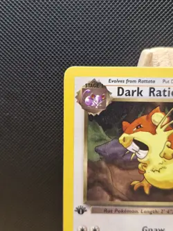 Pokemon TCG 2000 Team Rocket 1st Edition Dark Raticate 51/82 - Excellent - Image 3