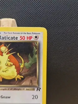 Pokemon TCG 2000 Team Rocket 1st Edition Dark Raticate 51/82 - Excellent - Image 4