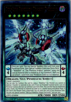 Odd-Eyes Rebellion Dragon Overlord - GFP2-EN004 - NM/VLP - Ultra - 1st ed - Image 1
