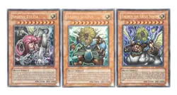 YUGIOH Sphinx set Andro, Teleia, and Theinen EP1-EN001 EP1-EN002 EP12-EN003 LP - Image 1
