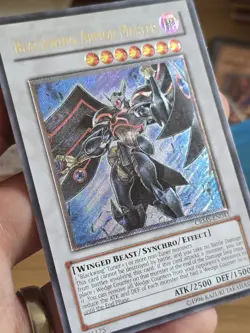 Yu-Gi-Oh! TCG Blackwing Armor Master CRMS-EN041 Ultimate Rare 1st Edition EURO - Image 3