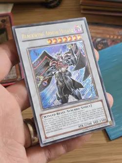 Yu-Gi-Oh! TCG Blackwing Armor Master CRMS-EN041 Ultimate Rare 1st Edition EURO - Image 5