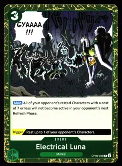Two Legends #OP08-036 Electrical Luna - Image 1