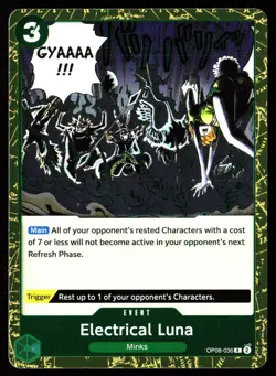 Two Legends #OP08-036 Electrical Luna - Image 1