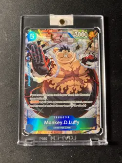 One Piece Monkey.D.Luffy OP11-058 UC Treasure Rare - Image 1