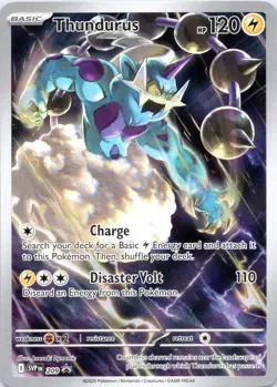 Holo Thundurus 209 SV: Scarlet & Violet Promo Cards | NM - Image 1