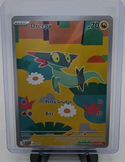 Pokemon Dreepy Illustration Rare Full Art Holo Card 247/217 ASC. NM - Image 1