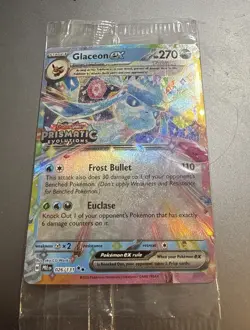 Leafeon ex - (Prismatic Evolutions Stamp) 026/131 Miscellaneous Cards & Product - Image 1