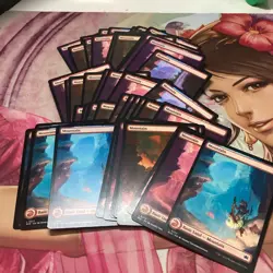 MTG Bloomburrow Full Art Land Lot Of 135 Cards Foil & Non Foil - Image 2