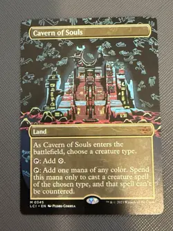 Cavern of Souls Borderless Card the Lost Caverns of Ixalan, Regular, LP - Image 1