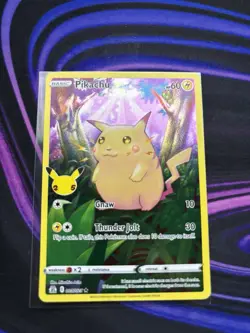 Pokemon Pikachu TCG Celebrations Card 005/025 - Image 1