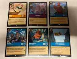 Disney Lorcana The First Chapter Complete Set Error Errata Cards NM/M (NON-FOIL) - Image 1