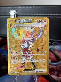 Cinderace ex 163 Sv: Scarlet & Violet Promo Cards Holo Near Mint - Image 1
